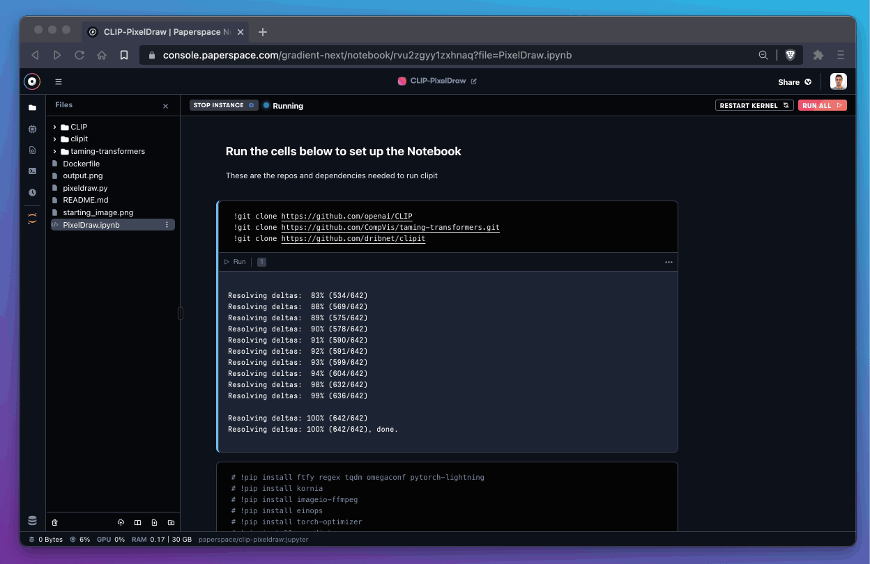 Changing the default prompt of the generator to a sentence of our choosing.