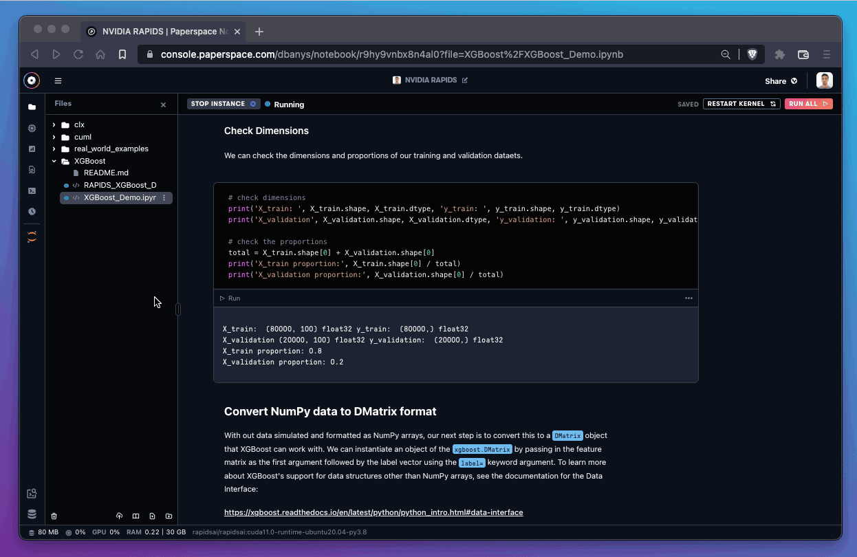 The terminal is available on Pro and Growth plan subscriptions in Gradient.