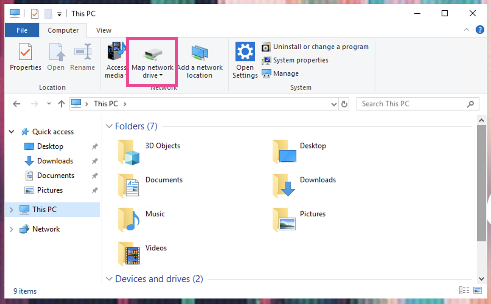 file explorer