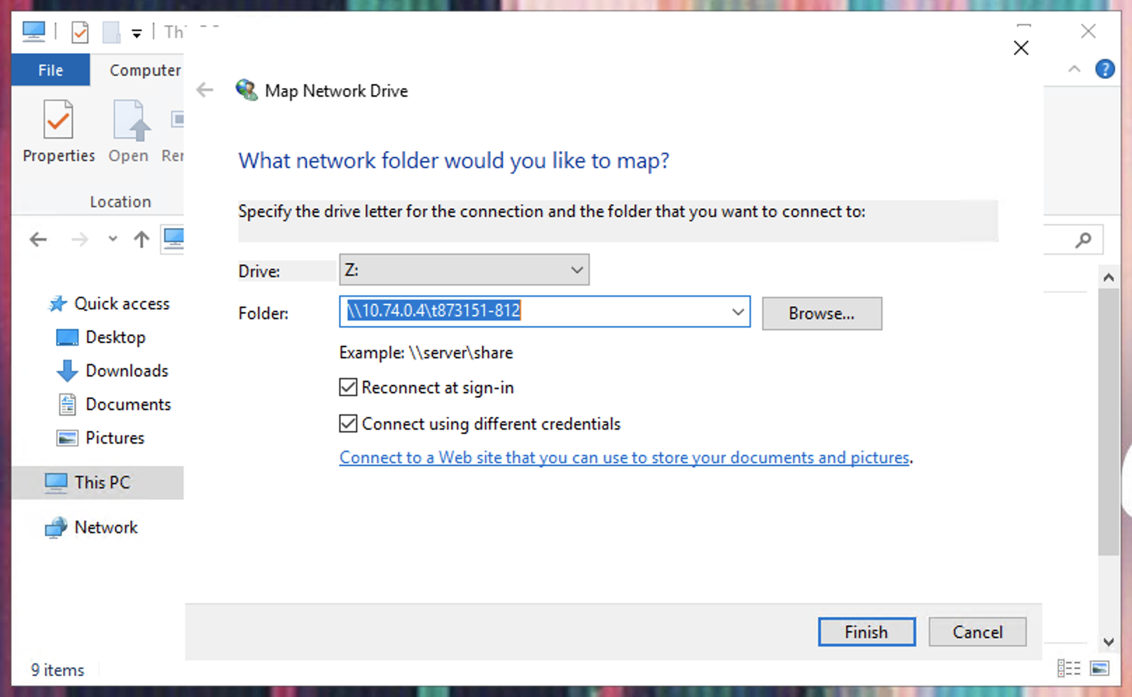 file explorer