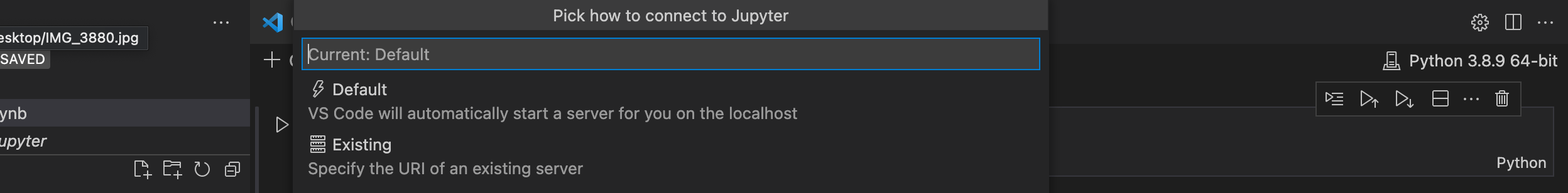 VSCode Kernel Connect